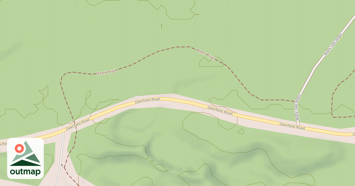 Map of snowmachine trail