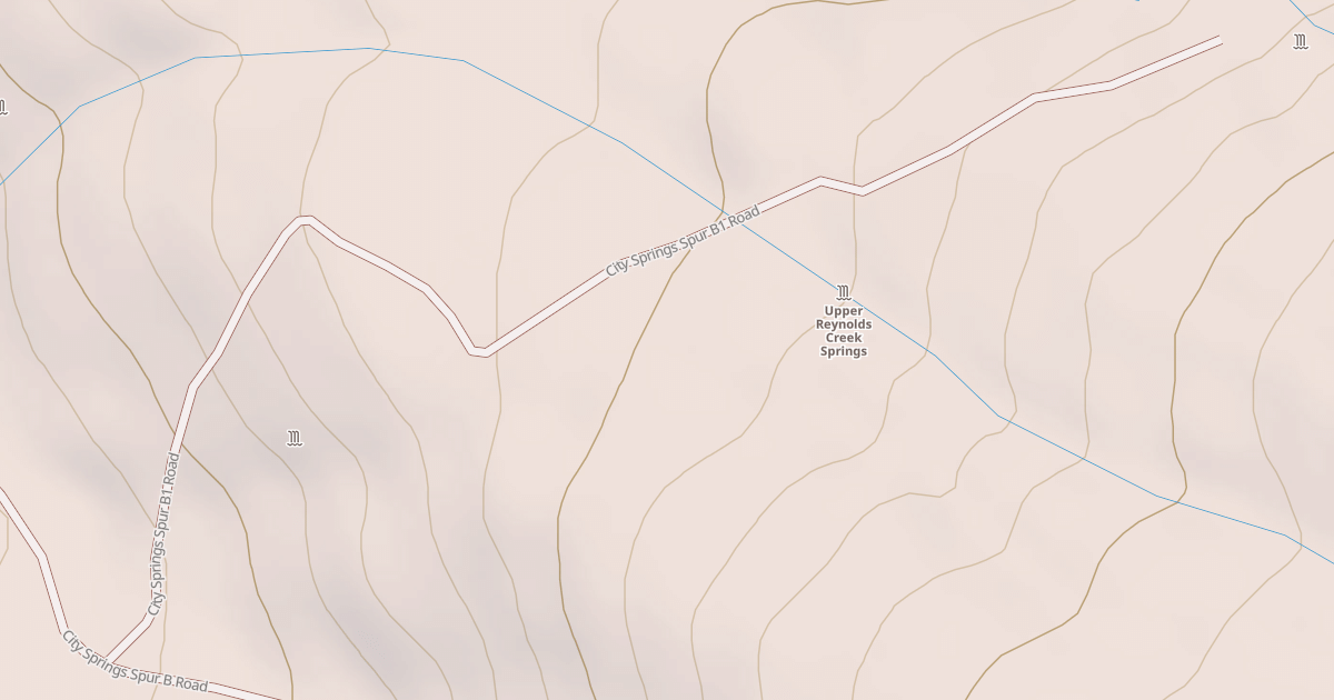 Map preview of CITY SPRINGS SPUR B1