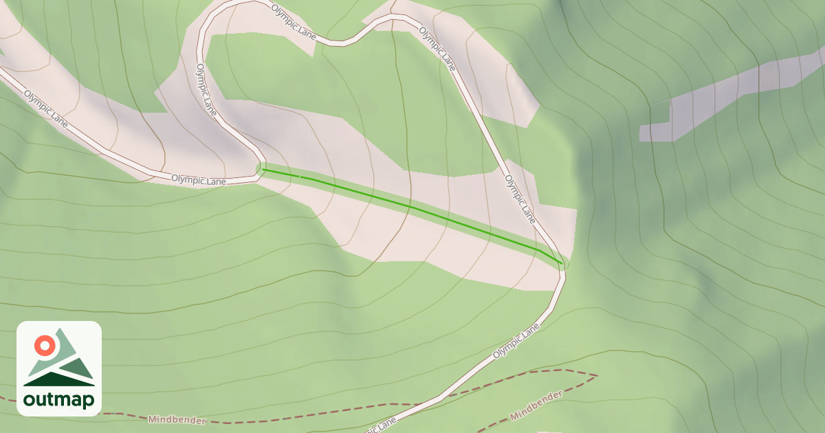 Map of Olympic Ridge