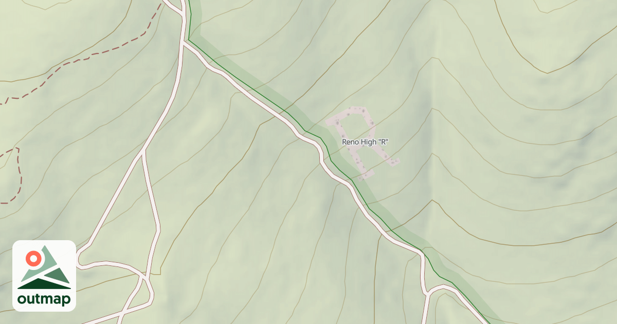 Map of R Access Trail