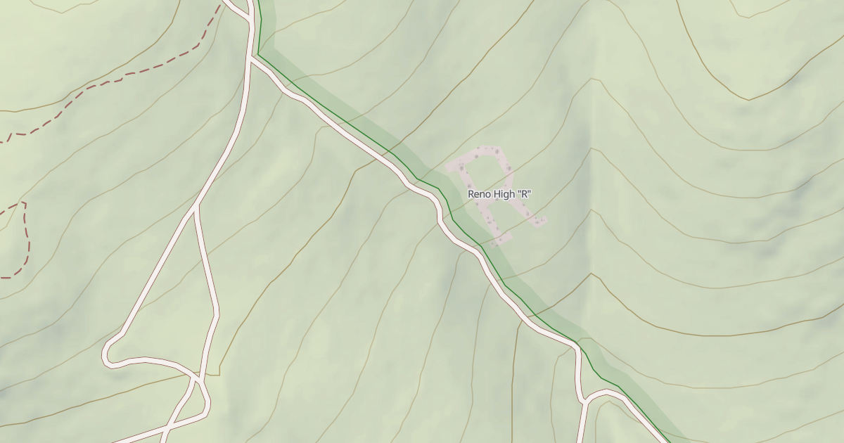 Map preview of R Access Trail