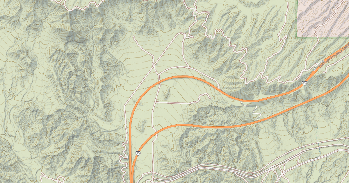 Map preview of BALDY MESA