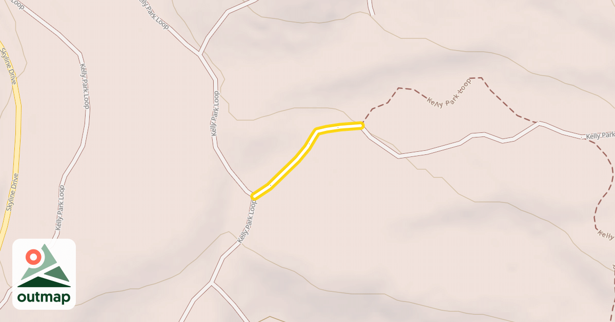 Map of Kelly Park Loop