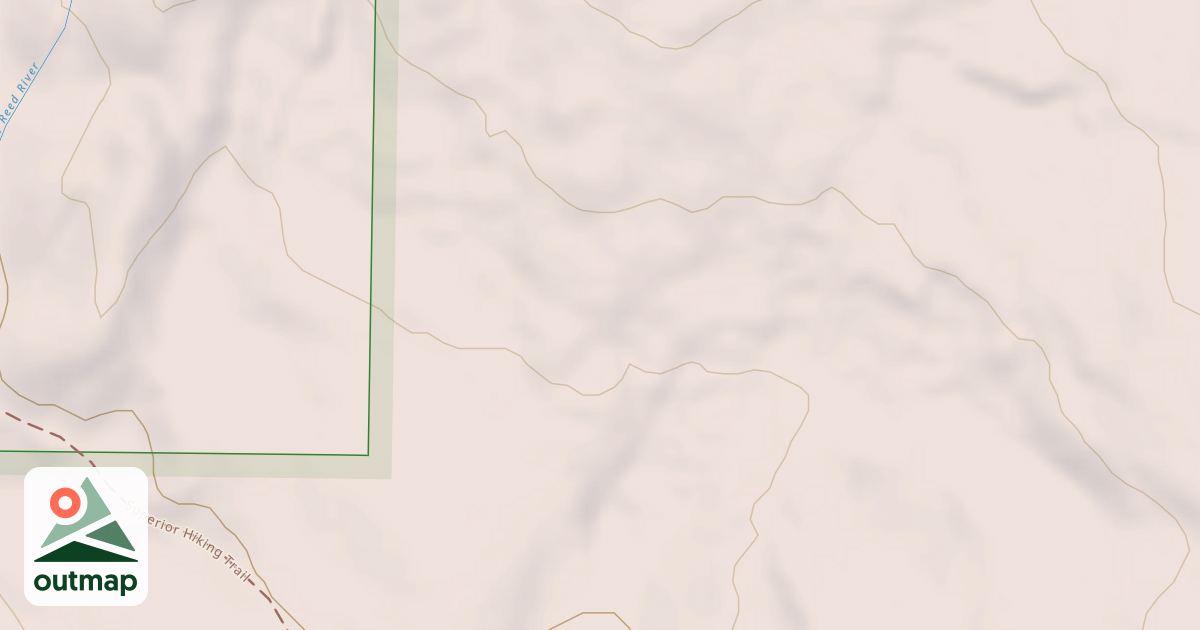 Map of Hovland Woods Trail