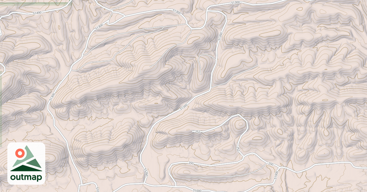 Map of USFS Motor Vehicle Use Map Roads {D50BEE1C-20F0-4246-A59D-F4E9C175997F}
