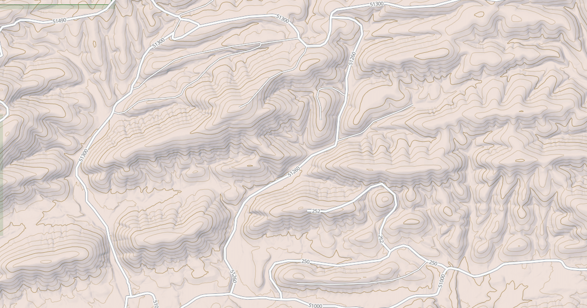 Map preview of USFS Motor Vehicle Use Map Roads {D50BEE1C-20F0-4246-A59D-F4E9C175997F}