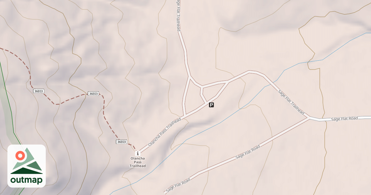 Map of ALT OLANCHA PASS TH