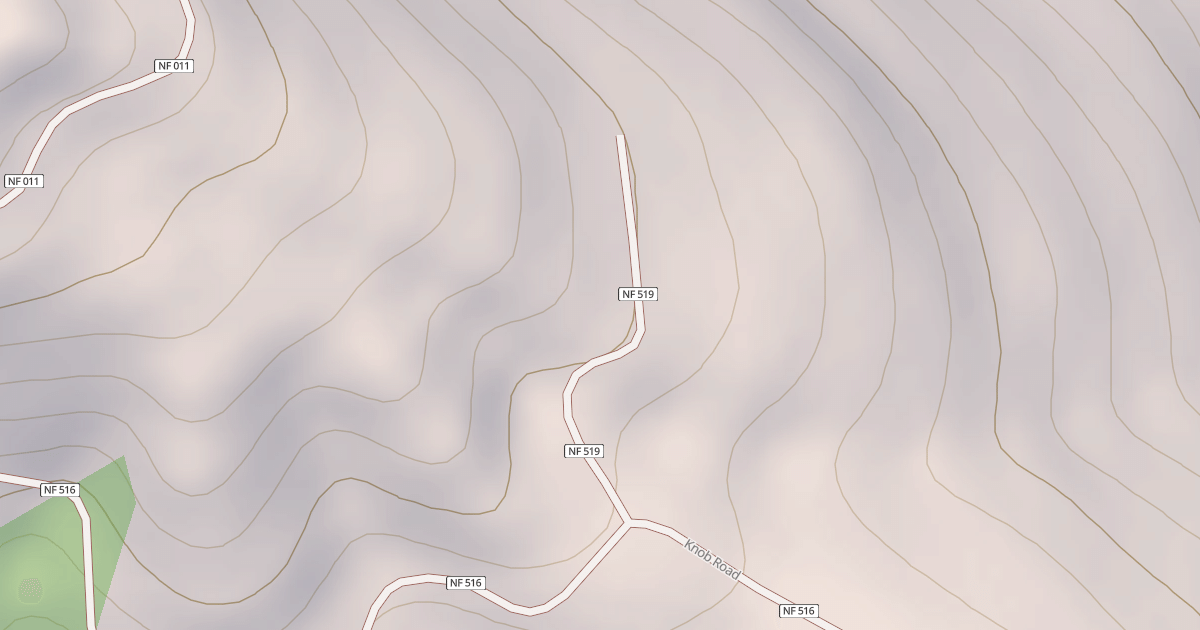 Map preview of KNOB SPUR