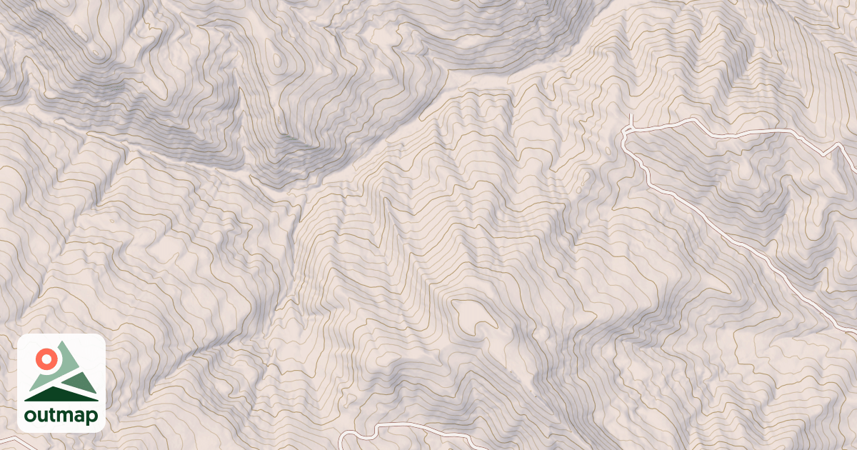 Map of PRITCHARD CREEK