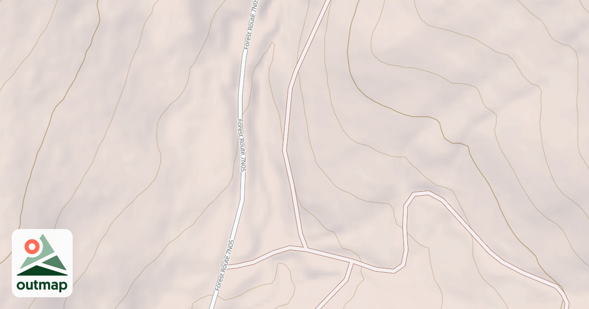 Map of USFS Motor Vehicle Use Map Trails 330140010602