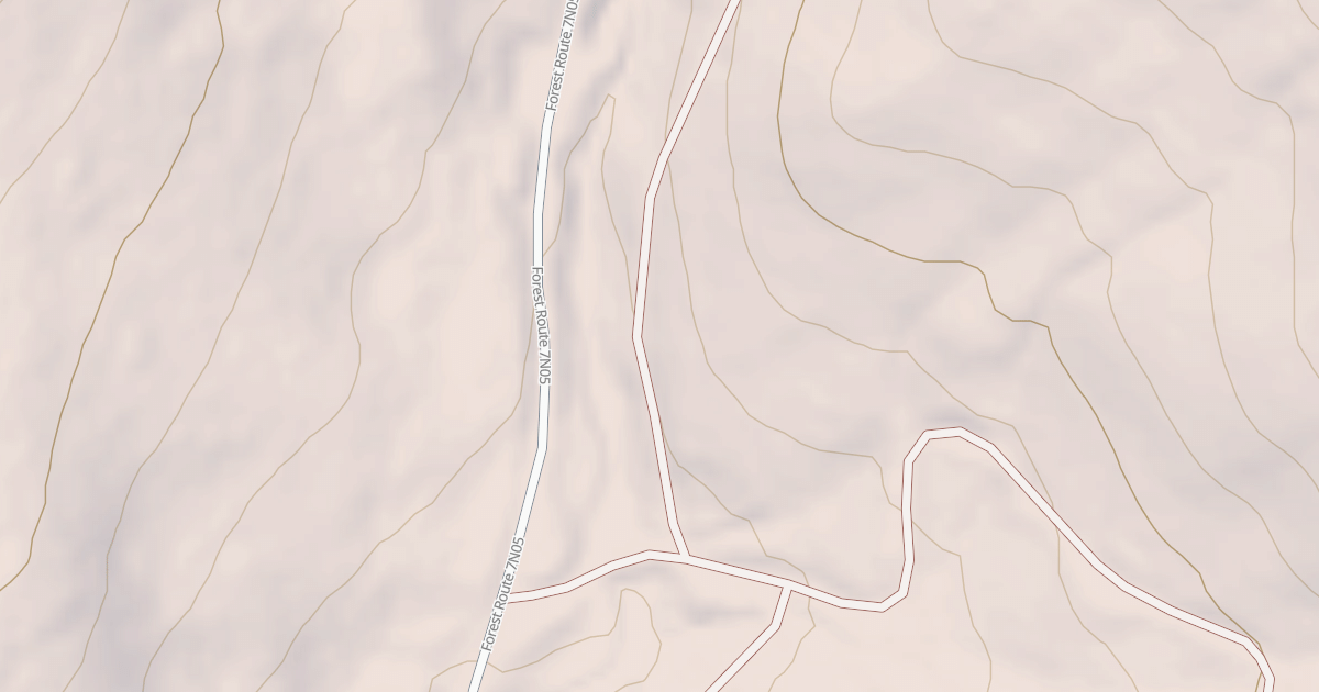 Map preview of USFS Motor Vehicle Use Map Trails 330140010602