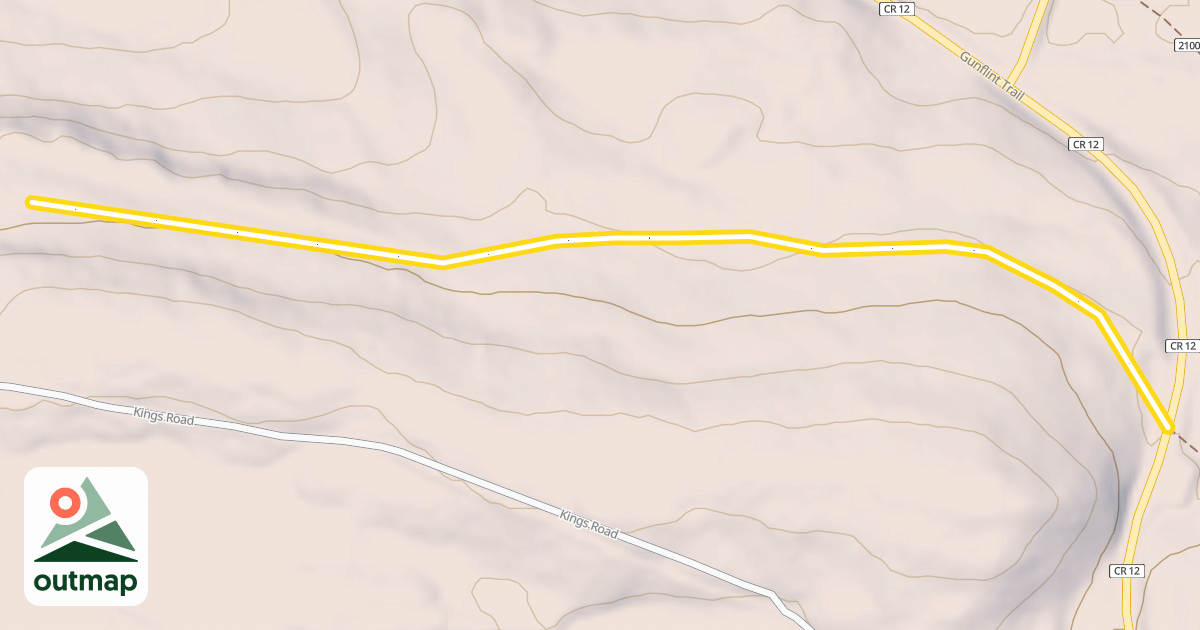 Map of Rabbit Run Trail