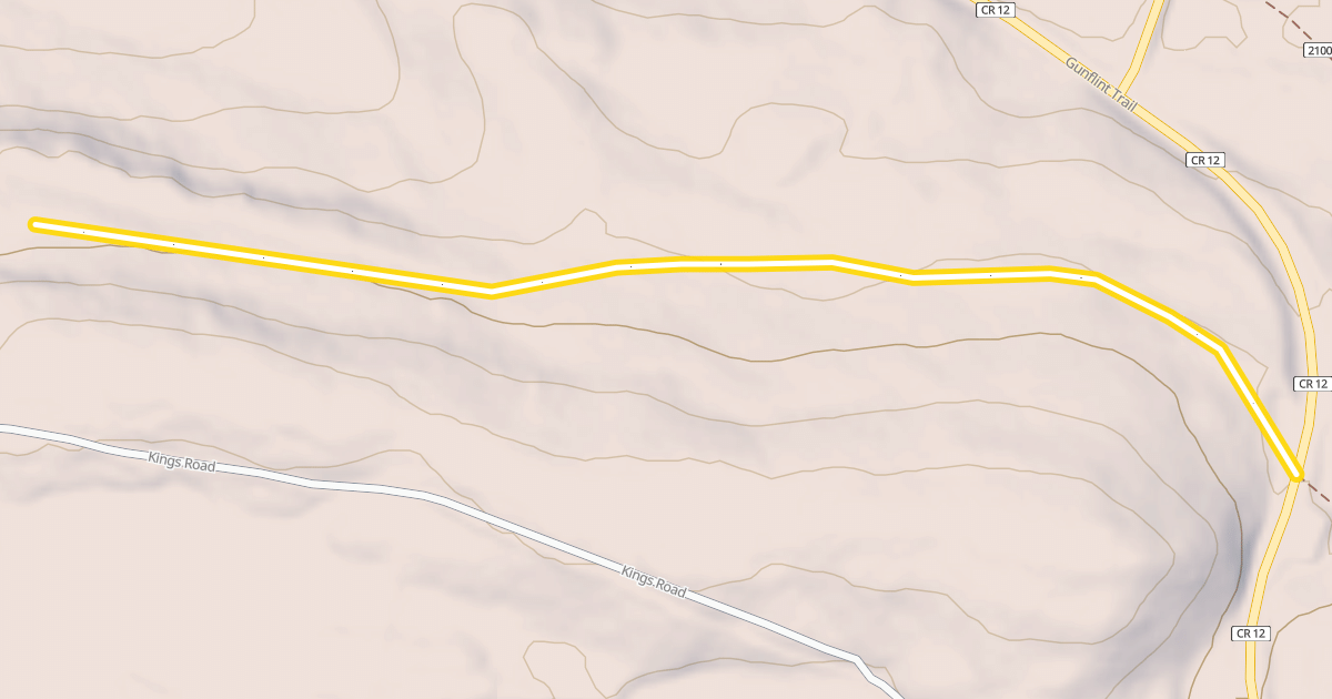Map preview of Rabbit Run Trail