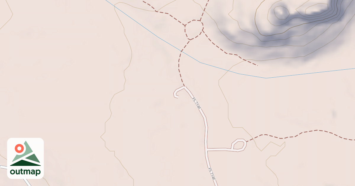 Map of EAGLE ROCK RD SPUR FC