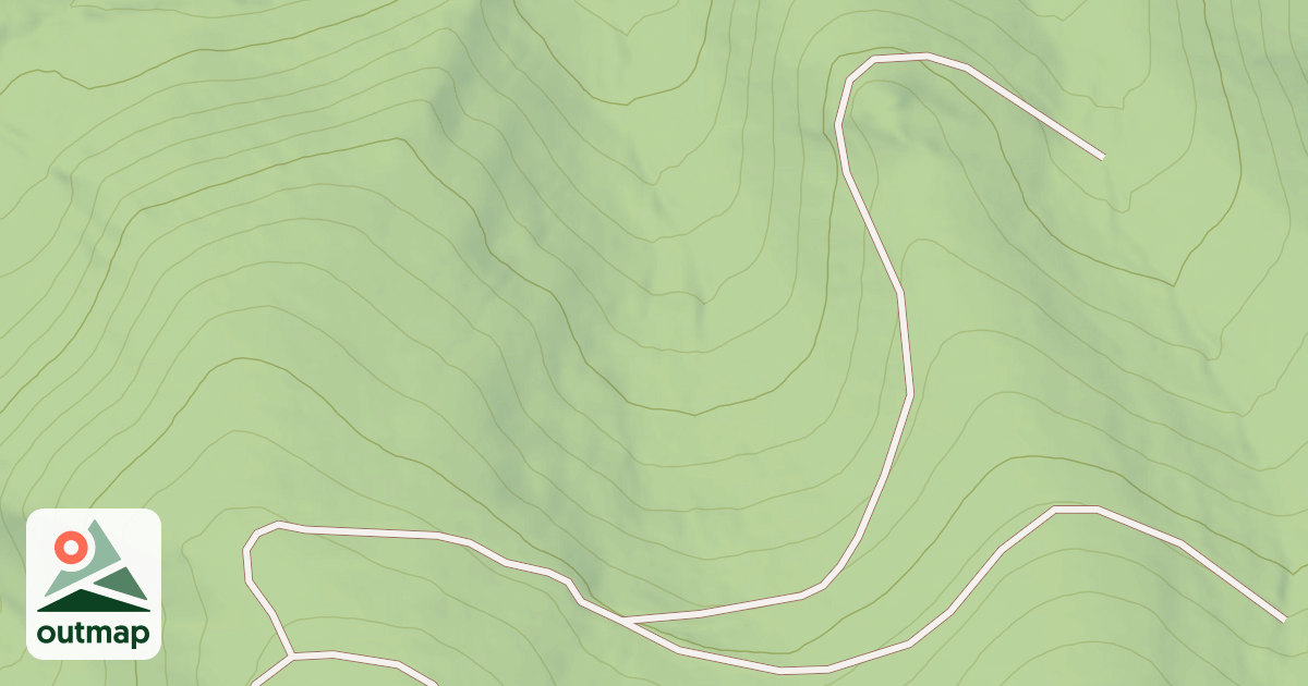 Map of BLACK HOLLOW SPUR 1
