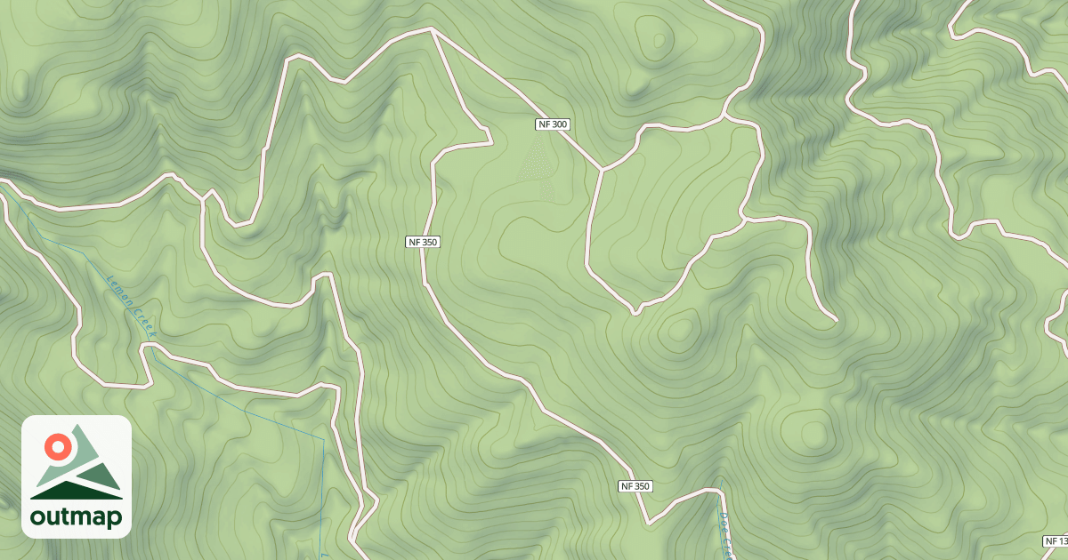 Map of USFS Motor Vehicle Use Map Roads {6EE7A810-A0BD-4AFC-B3D3-9A9B9D7488D5}