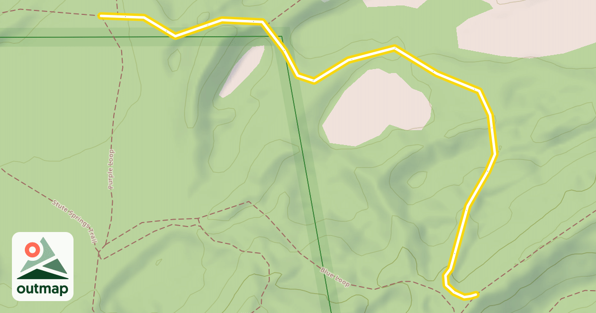 Map of Blue Loop