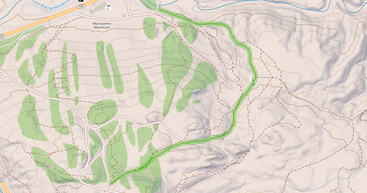 Map preview of Weasel Gulch