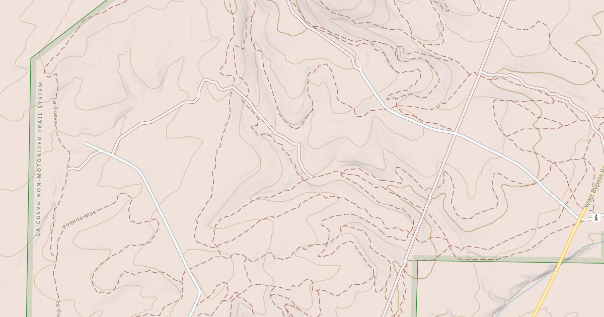 Map preview of Hackberry Trail System - Runaway