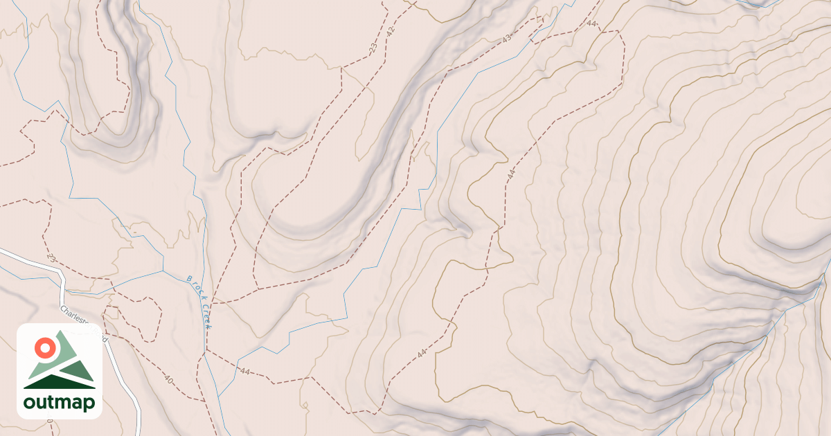 Map of BROCK CREEK #44
