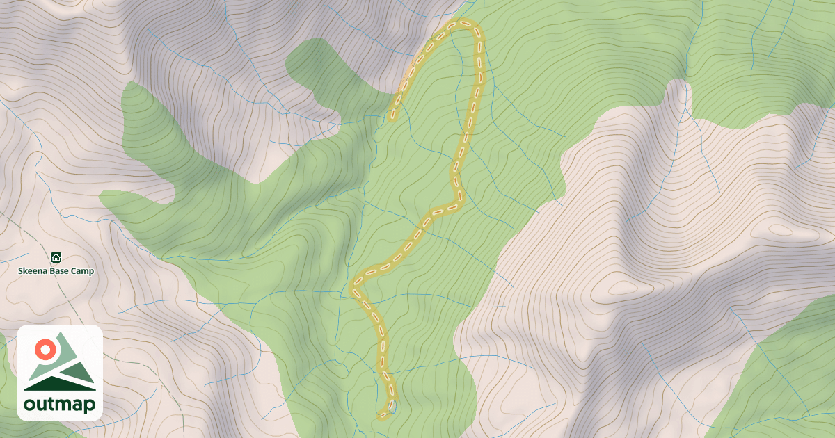 Map of Cat Track