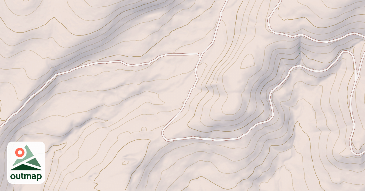 Map of CORRAL CREEK SPUR 3