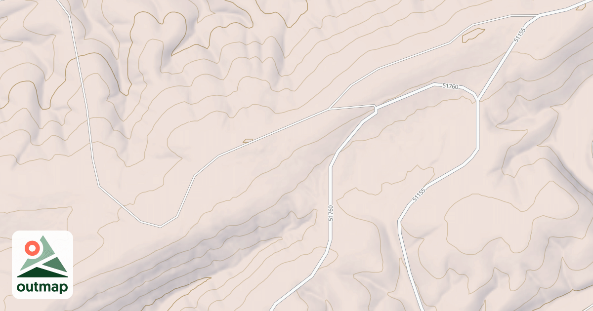 Map of USFS National Forest System Roads {E57CA148-4E31-40B6-8E64-2A39CDAC61BA}