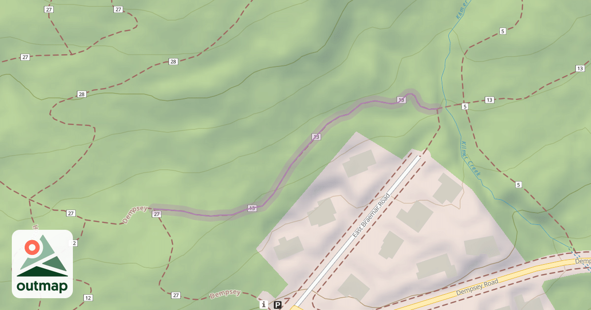 Map of Dempsey Connector