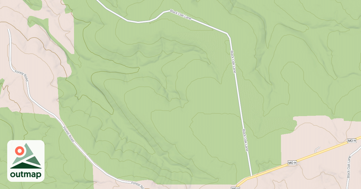 Map of WEST EMBREE