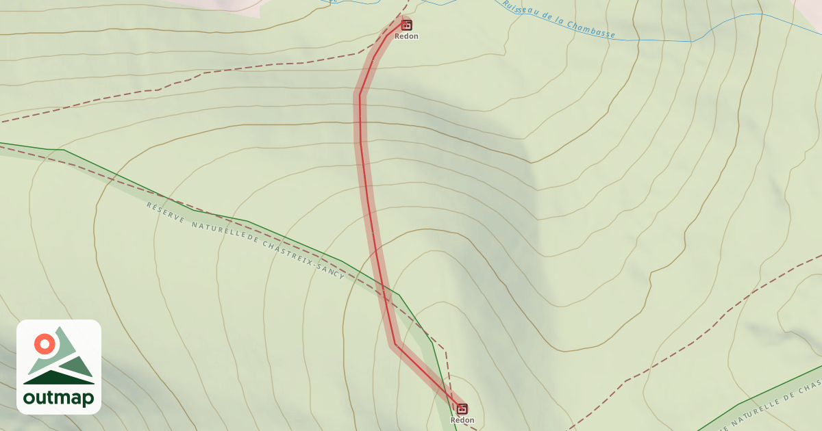 Map of Le roc
