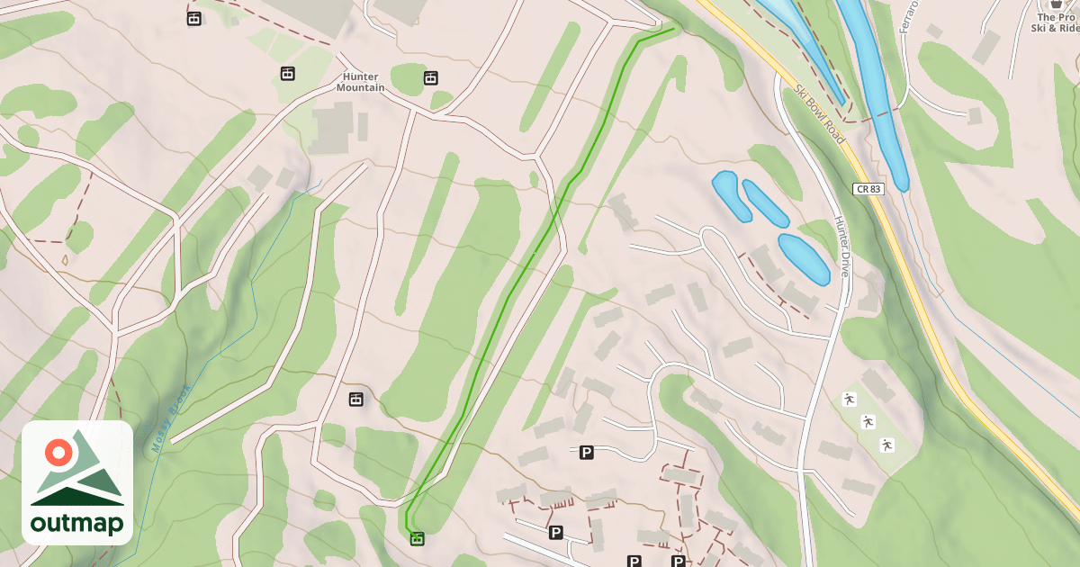 Map of Boston Road