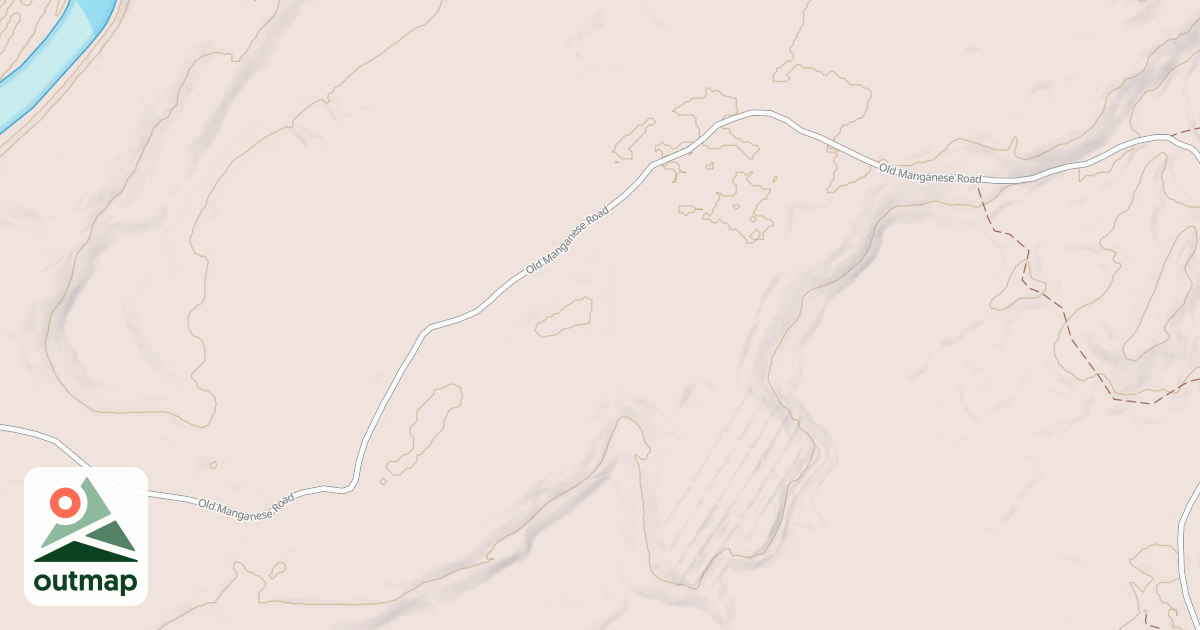 Map of Miller-Black Bear Trail