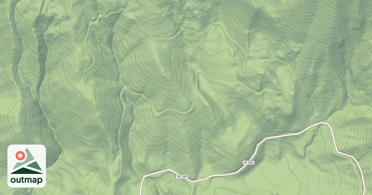 Map of USFS Motor Vehicle Use Map Roads {AE1C7344-9C46-4DF0-AE3A-A5329DD84D08}
