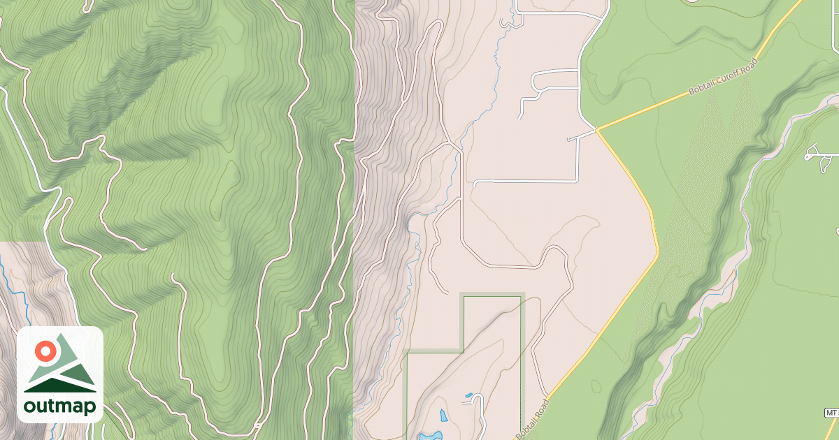 Map of BOBTAIL FACE