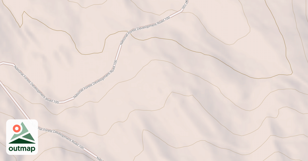 Map of USFS Motor Vehicle Use Map Roads {3E5C670A-60D5-4B38-BB36-9679A4850BB4}