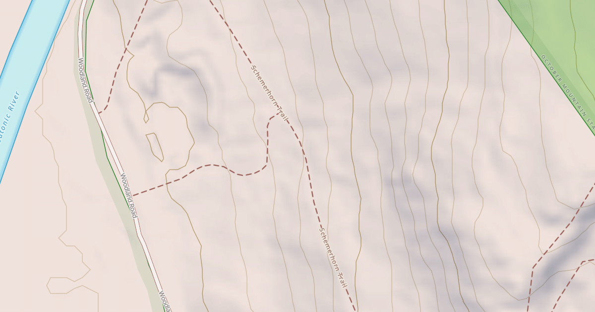 Map preview of Schemerhorn Trail