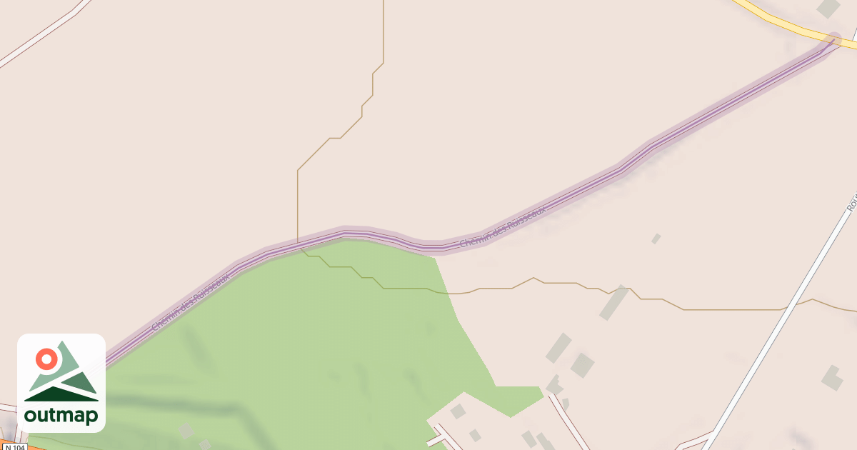 Map of Chemin des Ruisseaux