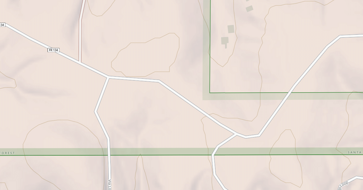 Map preview of USFS Motor Vehicle Use Map Roads {54D22047-EA9F-4720-A49D-A0E9B8037DBE}