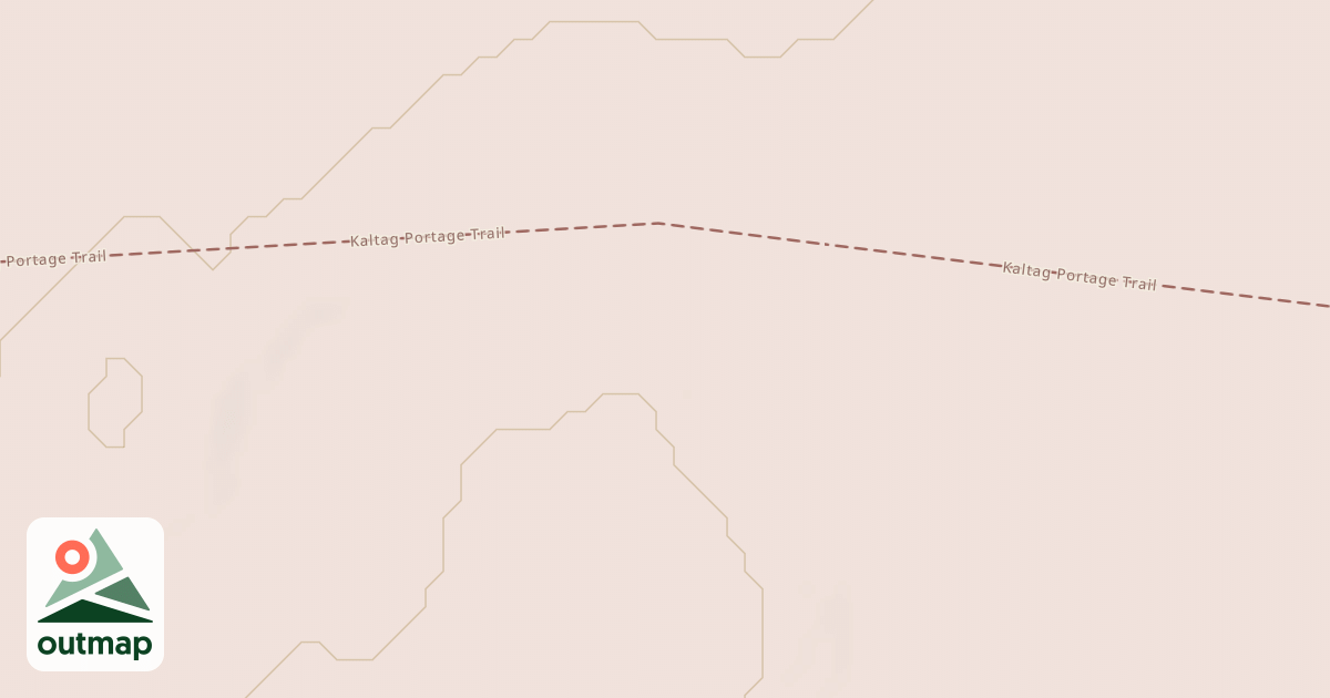 Map of Iditarod National Historic Trail