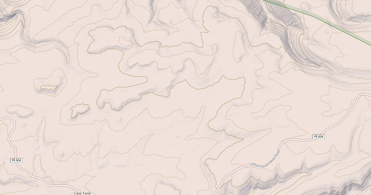 Map preview of SCHOOLHOUSE MESA