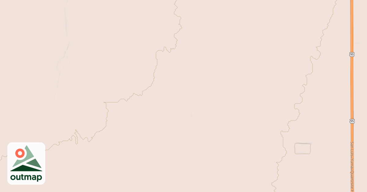 Map of BLM National GTLF Public Motorized Roads c4eece30-28a5-443a-b289-5988a410e8b7