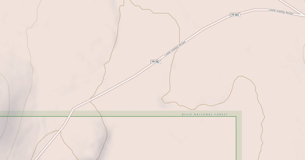 Map preview of LITTLE VALLEY