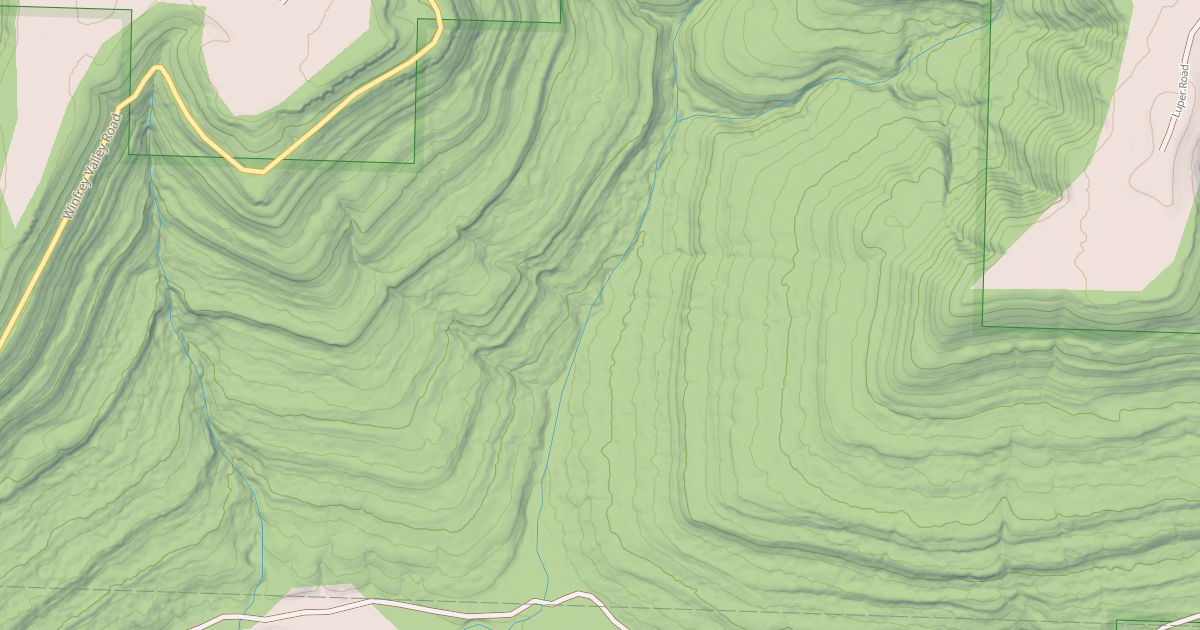 Map preview of USFS National Forest System Roads {1DF4EFEB-CD77-4920-86C7-2C71BE7175D6}