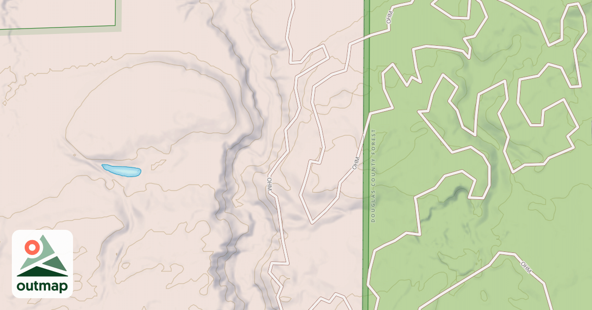 Map of Straight Arrows Trail