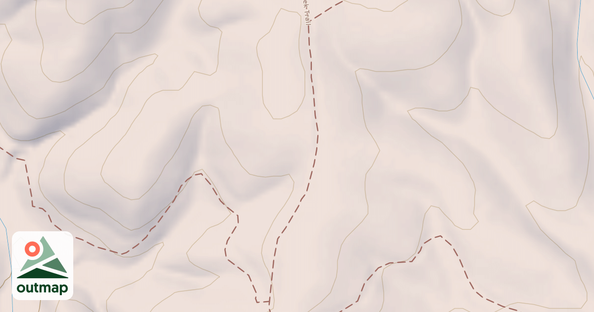 Map of Fdr-662a Clay Creek Trail
