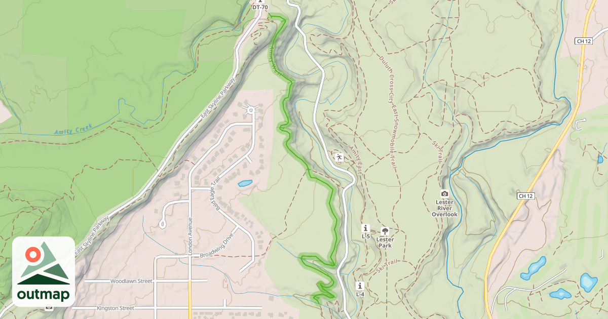 Map of Amity West
