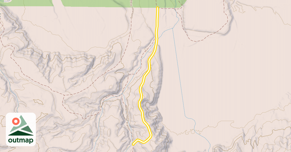 Map of Superior Hiking Trail