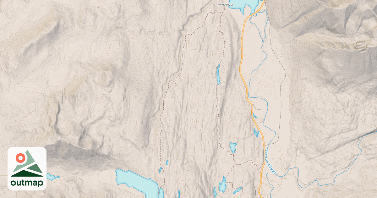 Map of Iditarod National Historic Trail