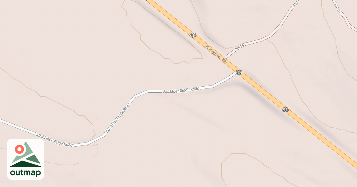Map of BOXELDER RIDGE