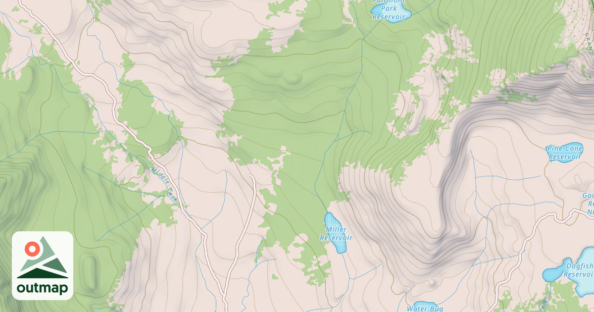 Map of Elk Park